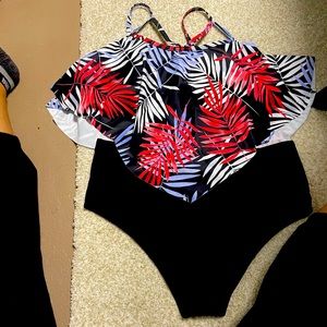 Two piece summer ready High waist bathing suit